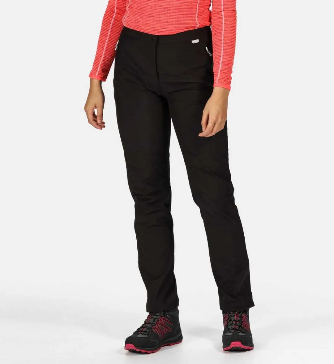 De Regatta Highton Stretch wandeloverbroek - dames - waterdicht - ademend - Marine Blauw - afbeelding 3 van 6