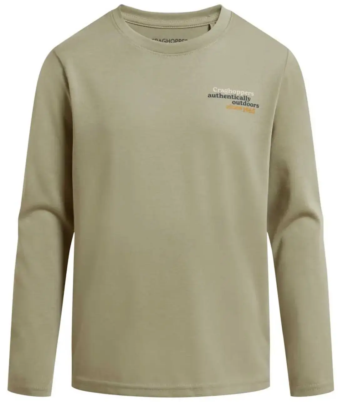 Craghoppers Nosi Life Cruz T-shirt Met Lange Mouwen Groen 9-10 Years Kinderen