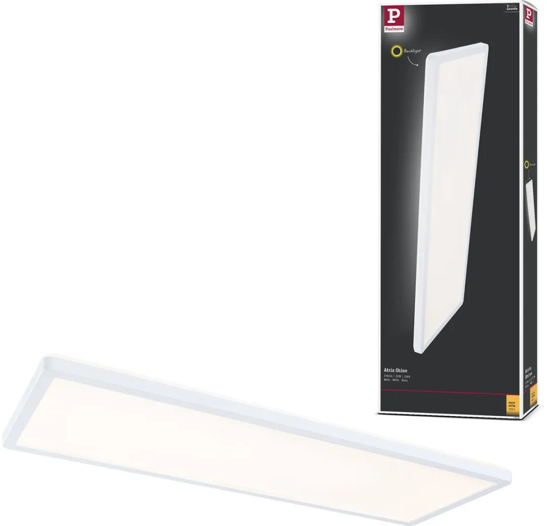 Paulmann Atria Shine LED-paneel 22W 1800lm 3000K
