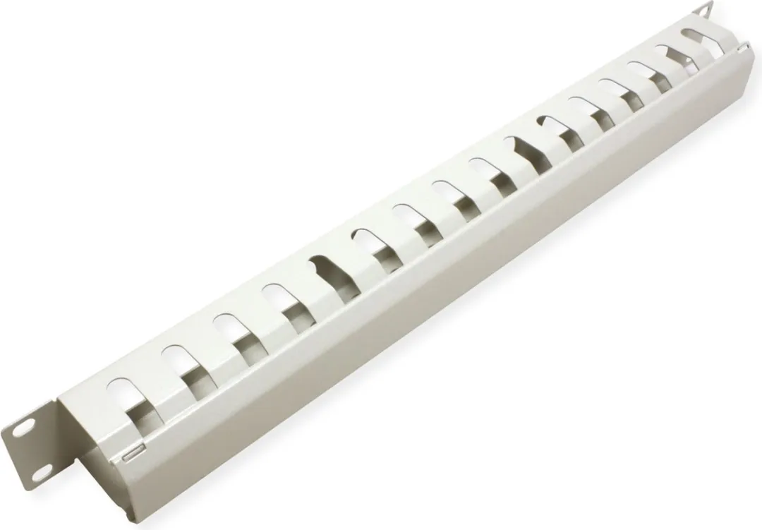 Value 19" Frontplaat 1 HE - 40x40mm Grijs