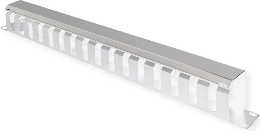 Value 19" Frontplaat 1 HE - 40x40mm Grijs