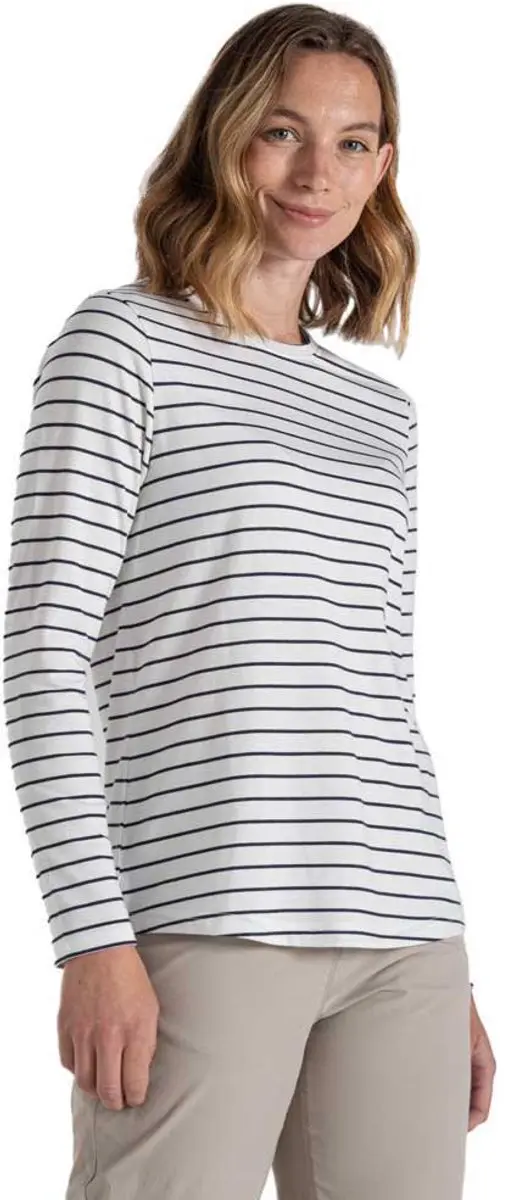 Craghoppers Nosilife Akona T-shirt Met Lange Mouwen Grijs 42 Vrouw