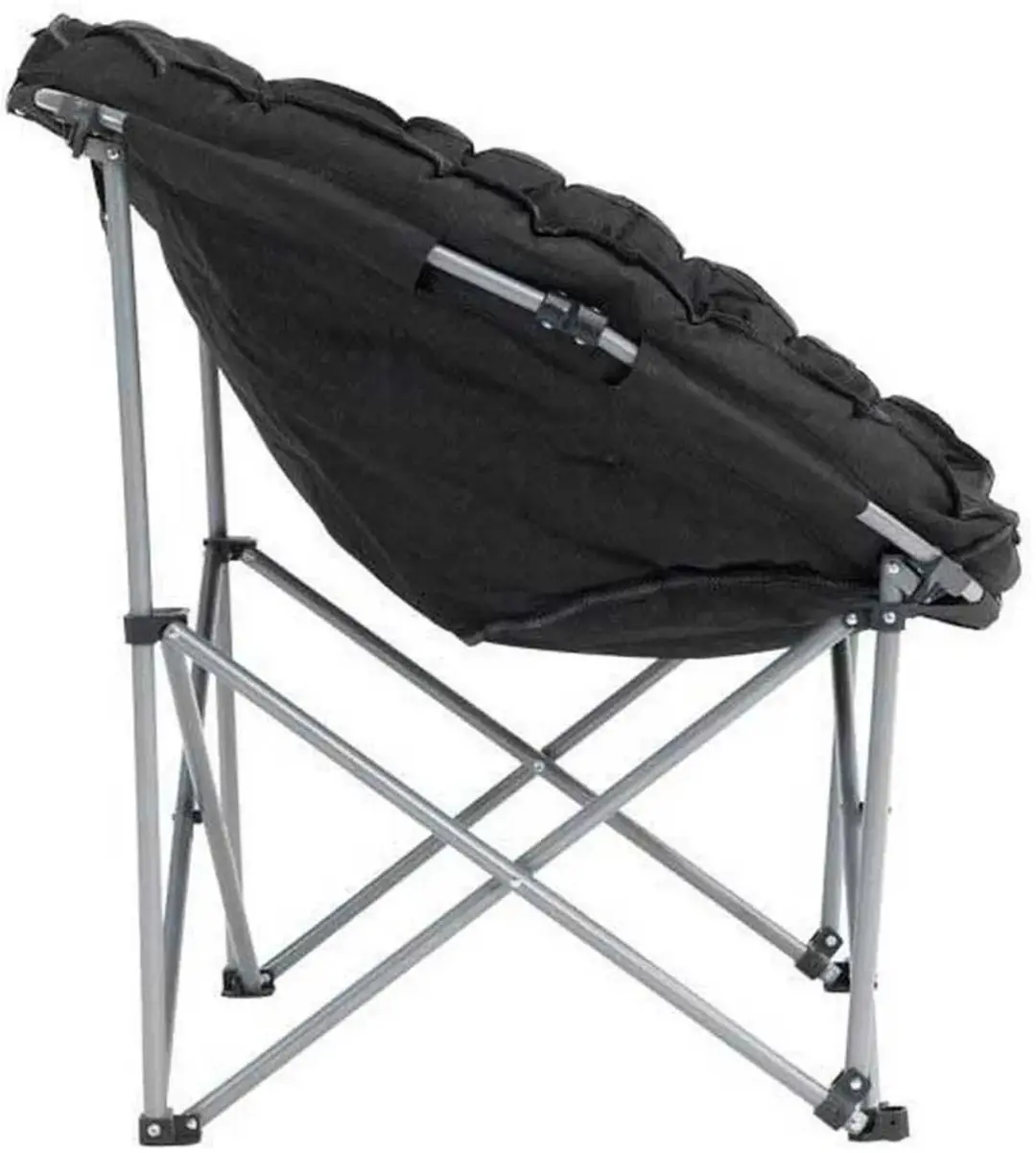 Outwell Casilda XL Campingstoel - 97x61x90cm - Zwart - afbeelding 2 van 4