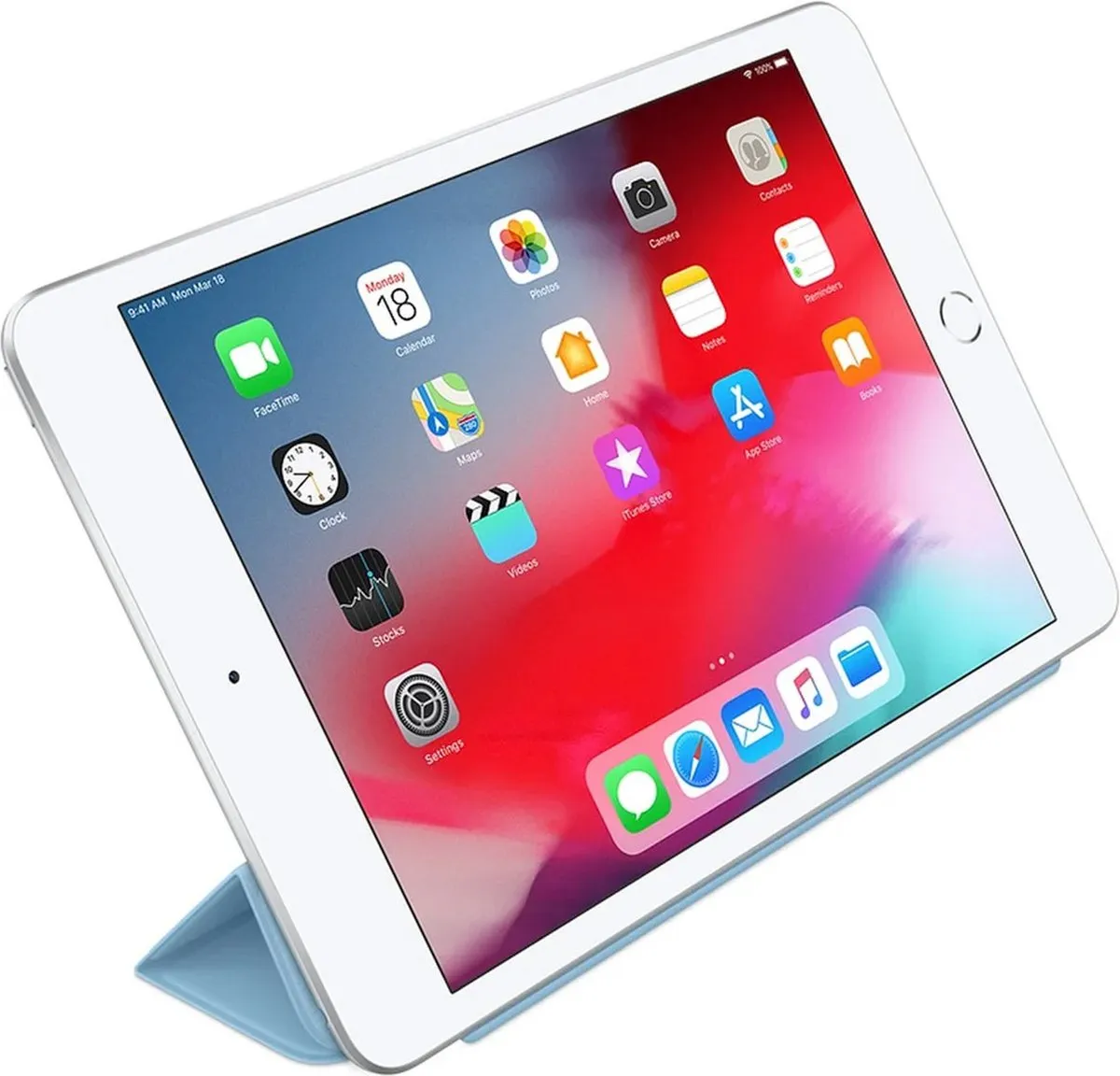 Apple Smart Cover MWV02ZM/A - iPad Mini 4/5 - Lichtblauw
