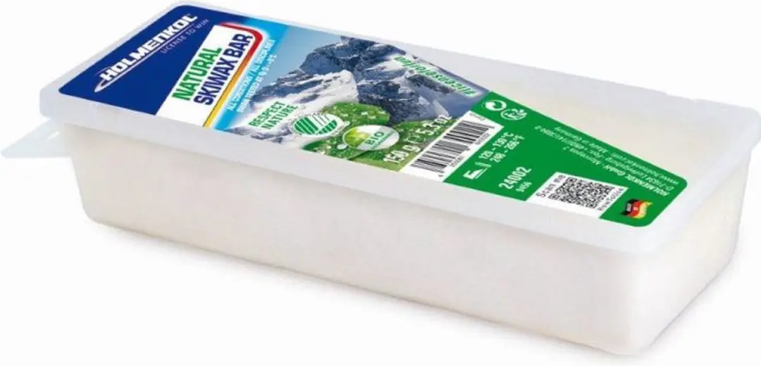 Holmenkol Natural Skiwax Bar 150g - Geel - afbeelding 2 van 3