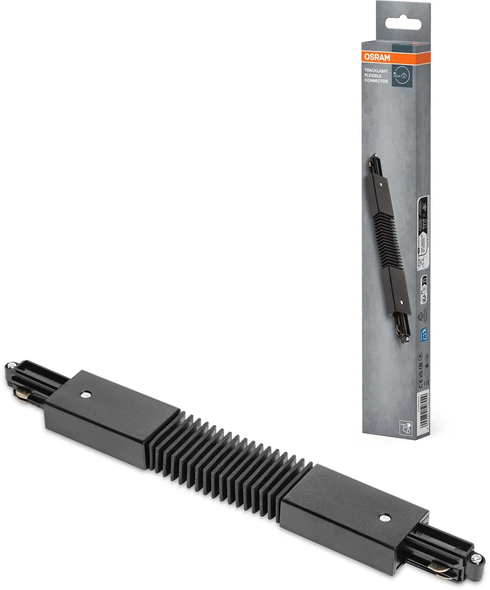 Osram Tracklight Flexibele Stroomconnector - Zwart