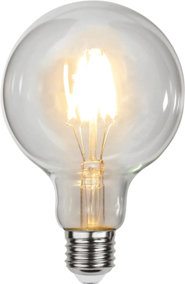 Star Trading G95 Bol E27 4.7W Extra Warm Wit - 2700K - Helder
