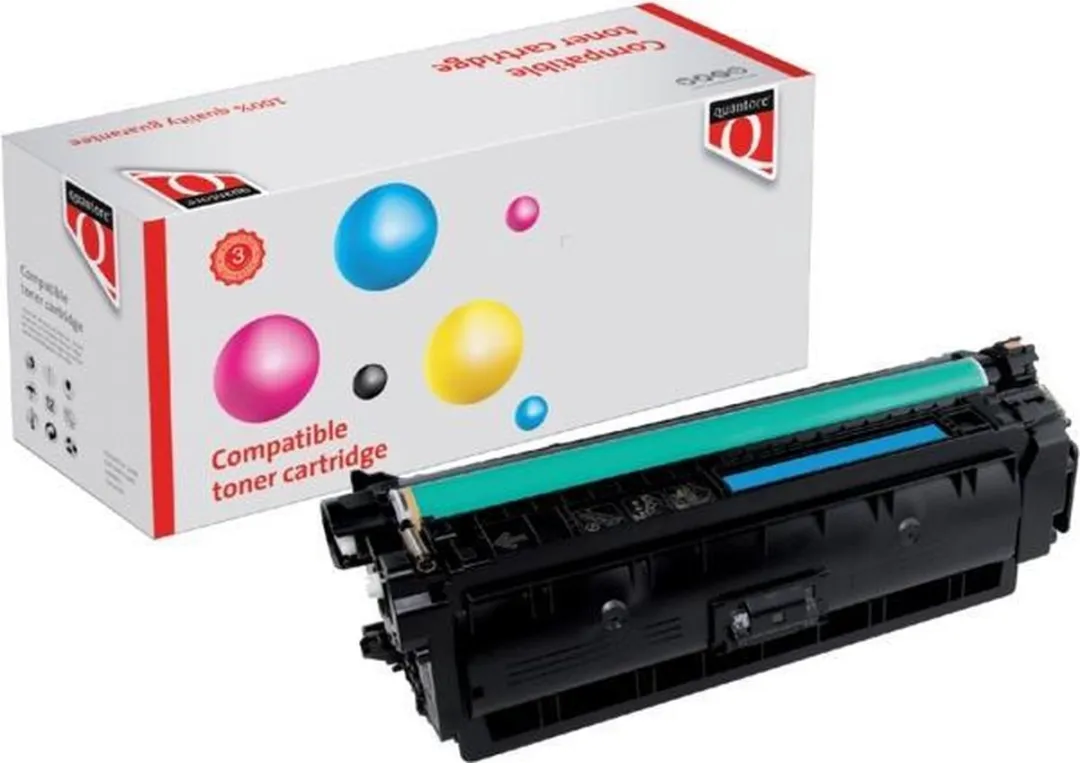 Quantore Toner Cartridge 508A (CF361A) Cyaan