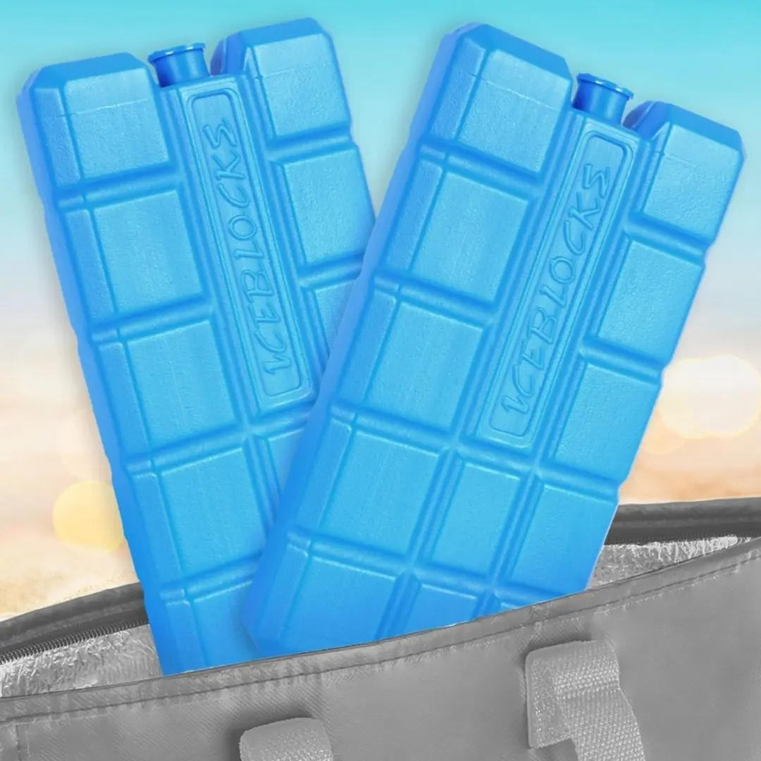 Excellent Houseware Koelelementen 2x 400g - Blauw - afbeelding 2 van 6