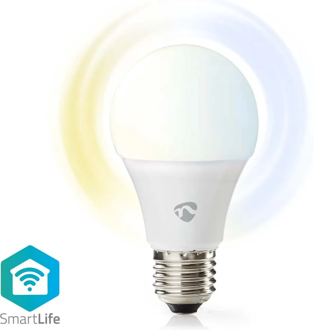 Nedis SmartLife LED Bulb E27 9W 806lm - Mat - 2700-6500K