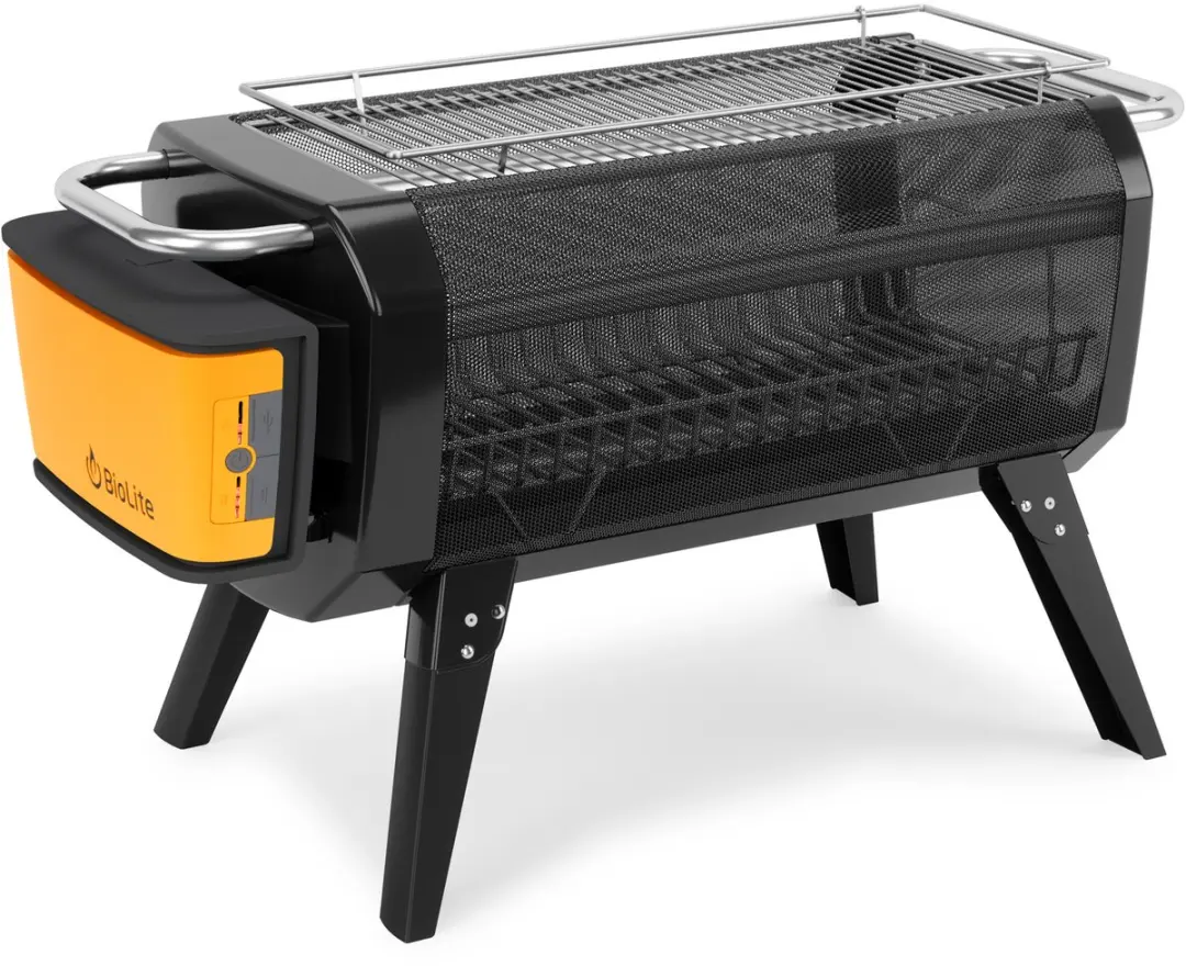 BioLite Firepit+ FPA0201 Barbecue - Zwart/Oranje - afbeelding 4 van 6