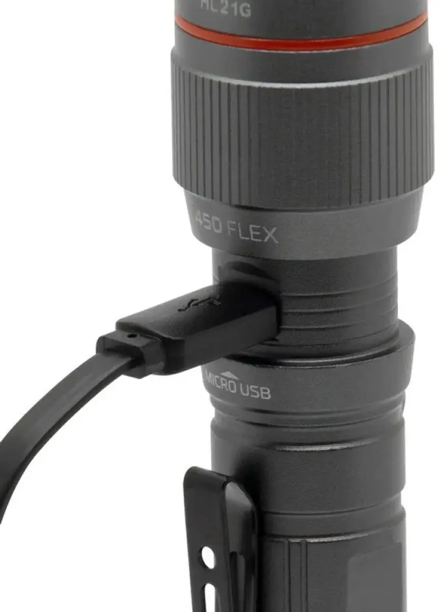 Nebo Redline Flex 450 NEB-6700-G LED Zaklamp - Oplaadbaar - afbeelding 2 van 6