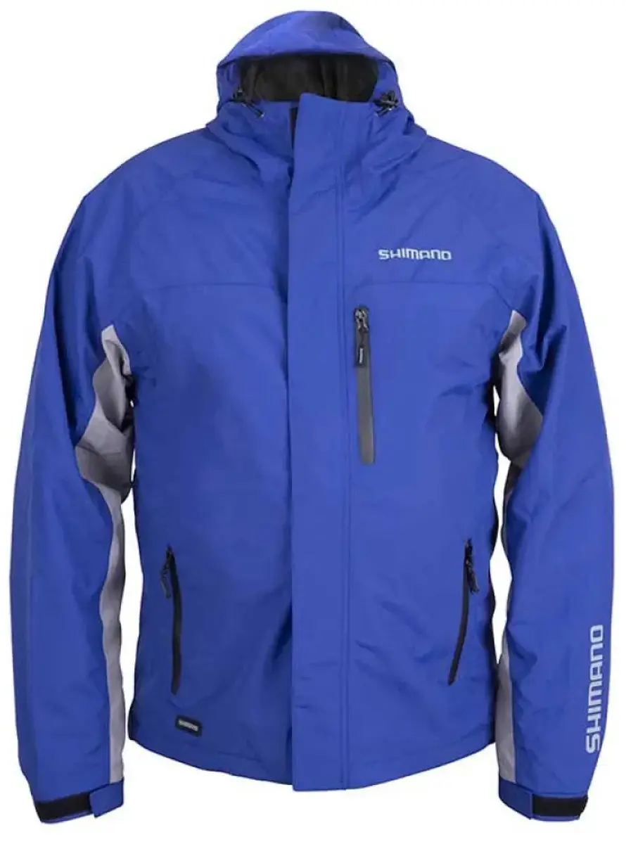 Shimano Fishing Logo Regenjas Blauw M Man