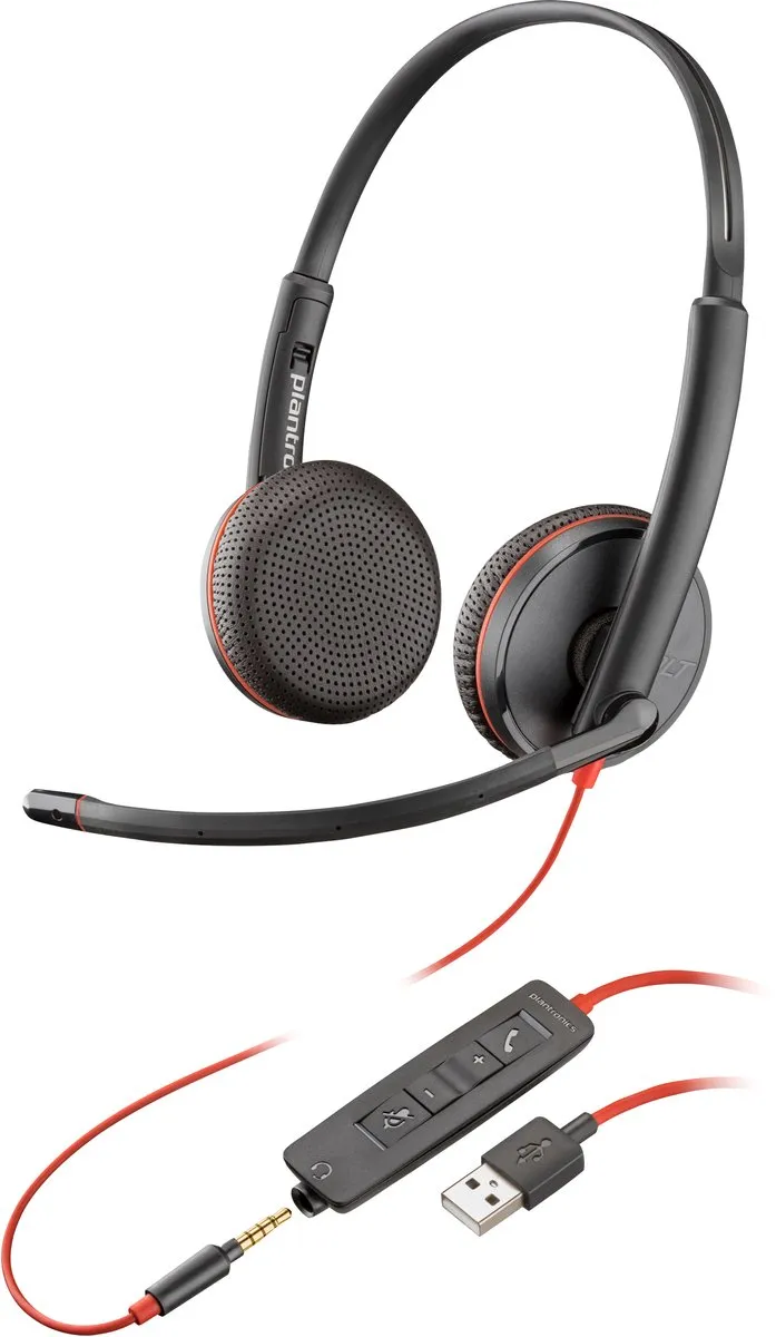 Poly Blackwire 3225 USB Headset