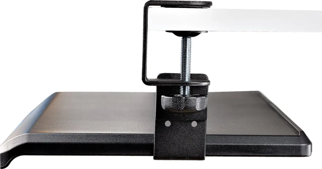 Startech KEYBOARD-TRAY-CLAMP1 Toetsenbordsteun - Zwart - afbeelding 6 van 6