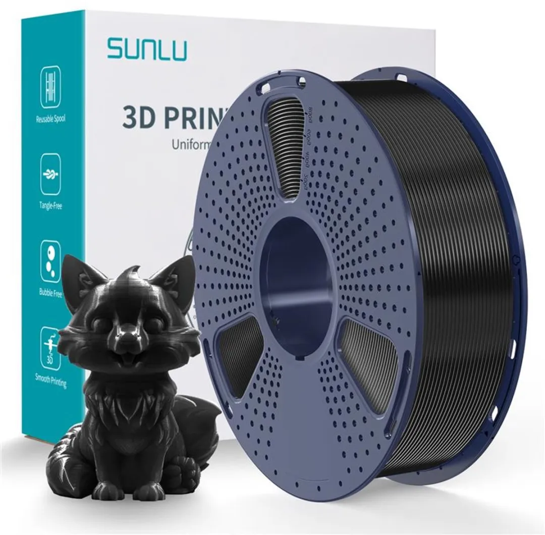 Sunlu PETG Filament 1.75mm - 1kg - Zwart