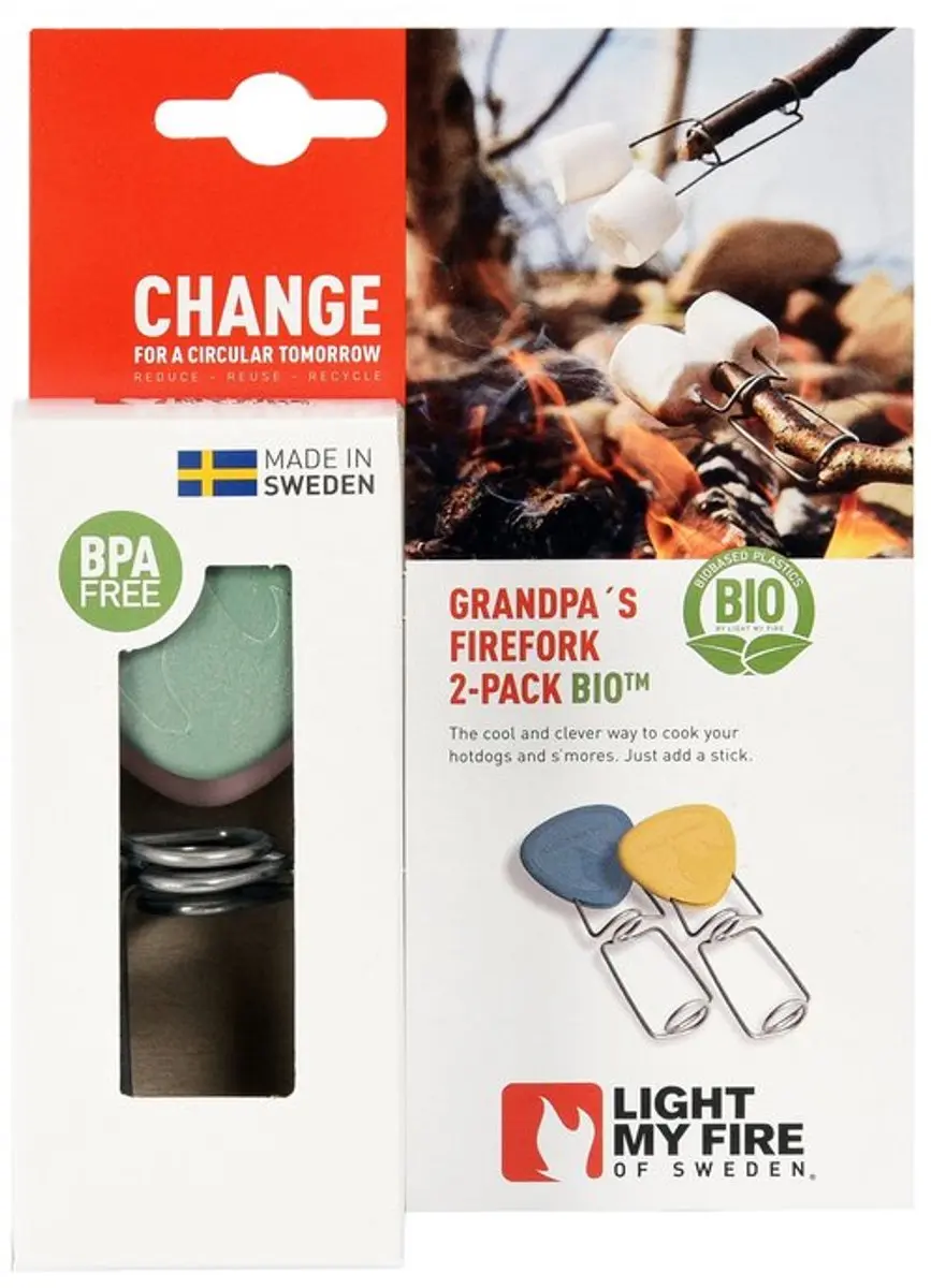 Light My Fire GrandPa's Firefork BIO Campingbestek - 2-Pack - afbeelding 2 van 6