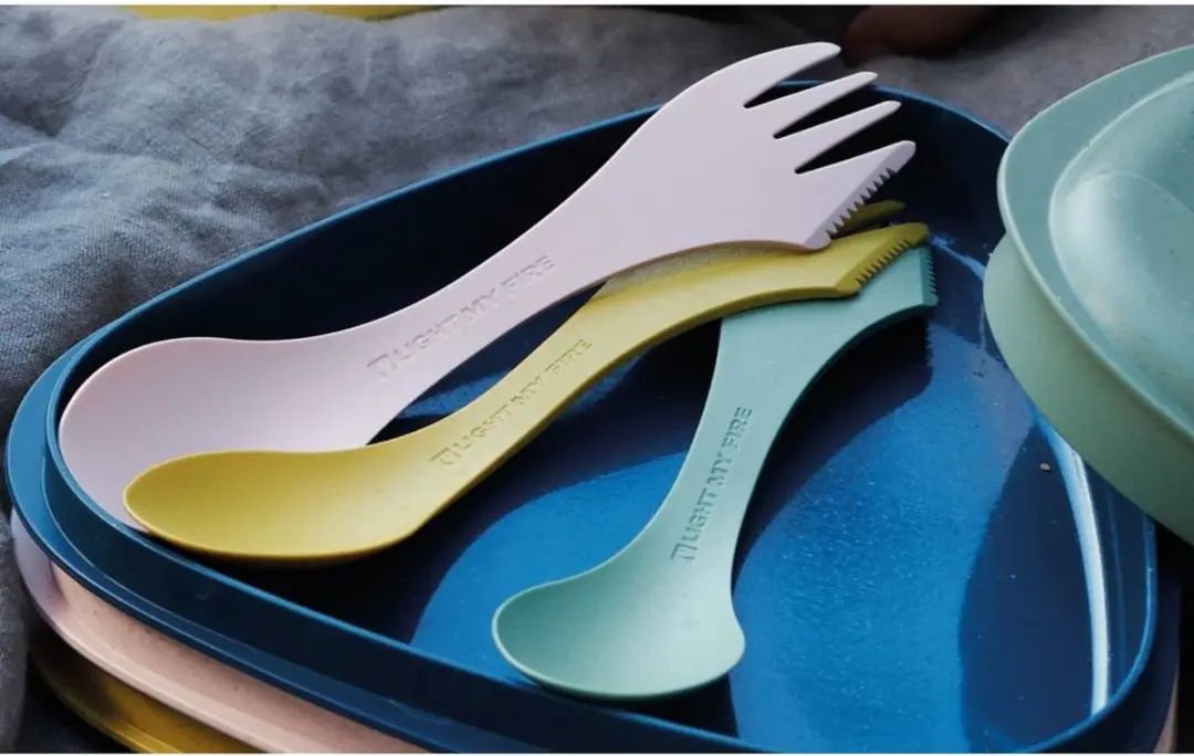 Light My Fire Spork Original Bio - Musty Yellow - afbeelding 2 van 5