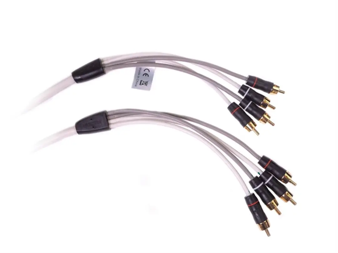 Dubbel afgeschermde rca kabel Fusion 1,8 m
