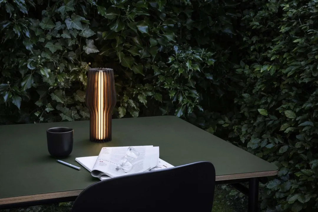 Eva Solo Radiant LED Lamp Smoked Oak - 9cm