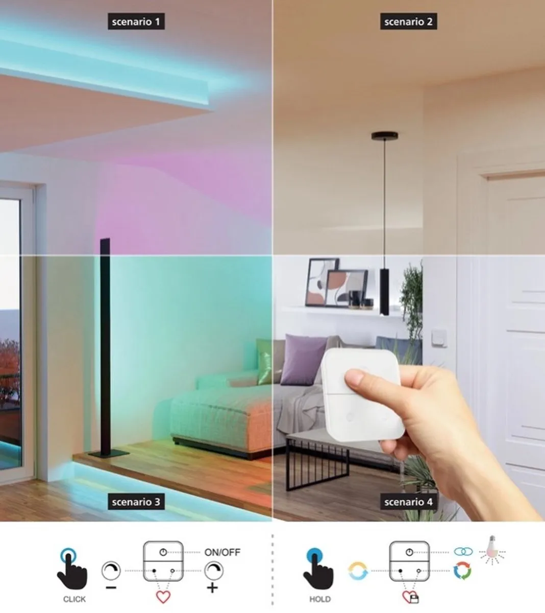EGLO switch-z - slimme accessoire - afstandsbediening/wandschakelaar