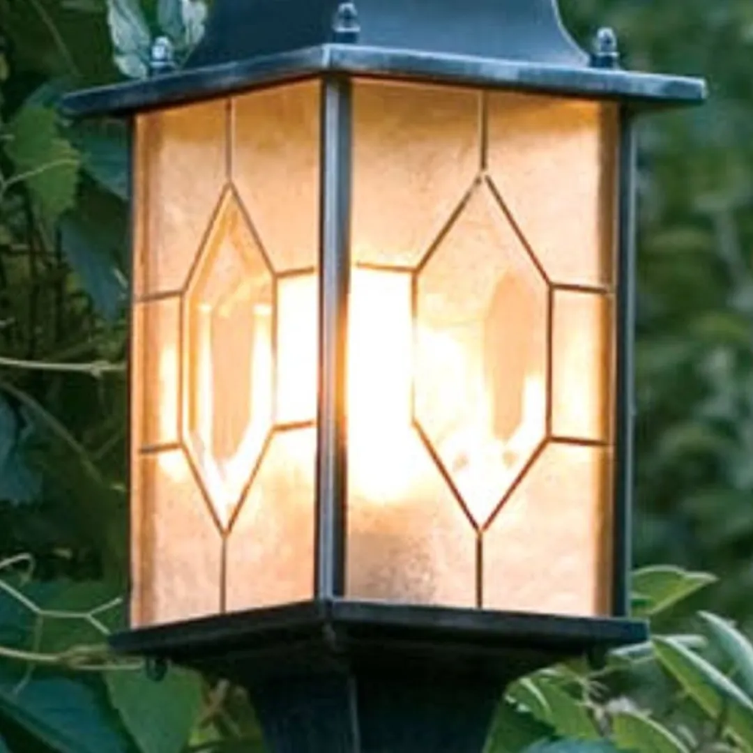 Konstsmide Milano 1-lichts Wandlamp 115cm - Zwart/Zilver