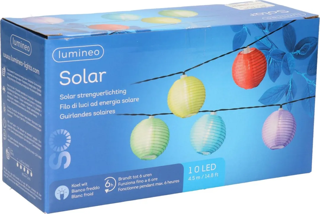 Lumineo Solar Lampion Tuinverlichting