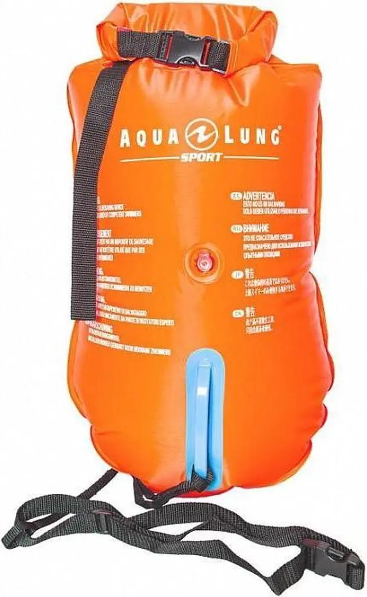 Aqua Lung Sport Towable Dry Bag 15L - Oranje - afbeelding 6 van 6