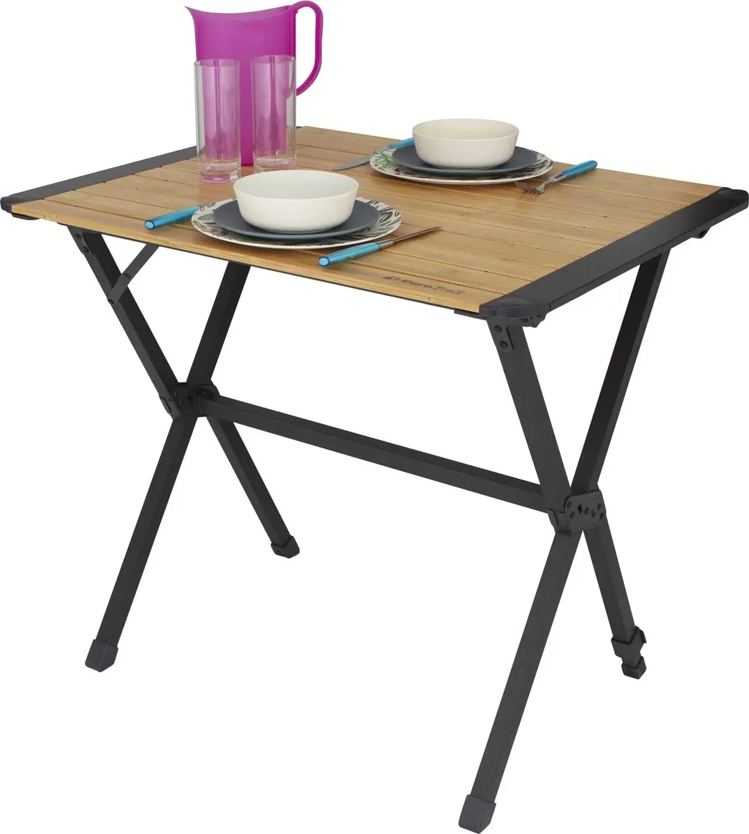 Eurotrail Chambery S Bamboe Tafel - 110x70cm - afbeelding 6 van 6