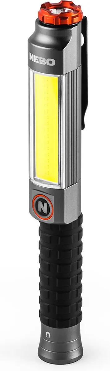 Nebo Big Larry 3 NEB-FLT-1041-G - Zwart - afbeelding 2 van 6