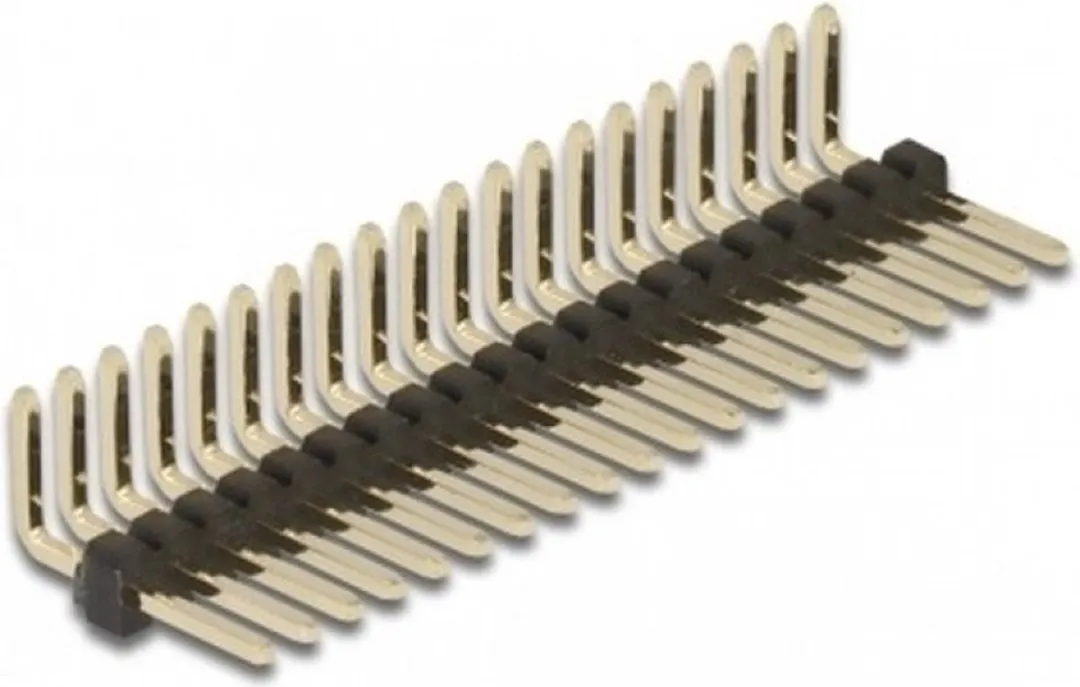Delock Pinheader 20-polig 1.27mm 5 Stuks