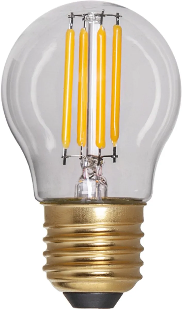 Star Trading Kogellamp E27 4.5W Warm Wit Dimbaar