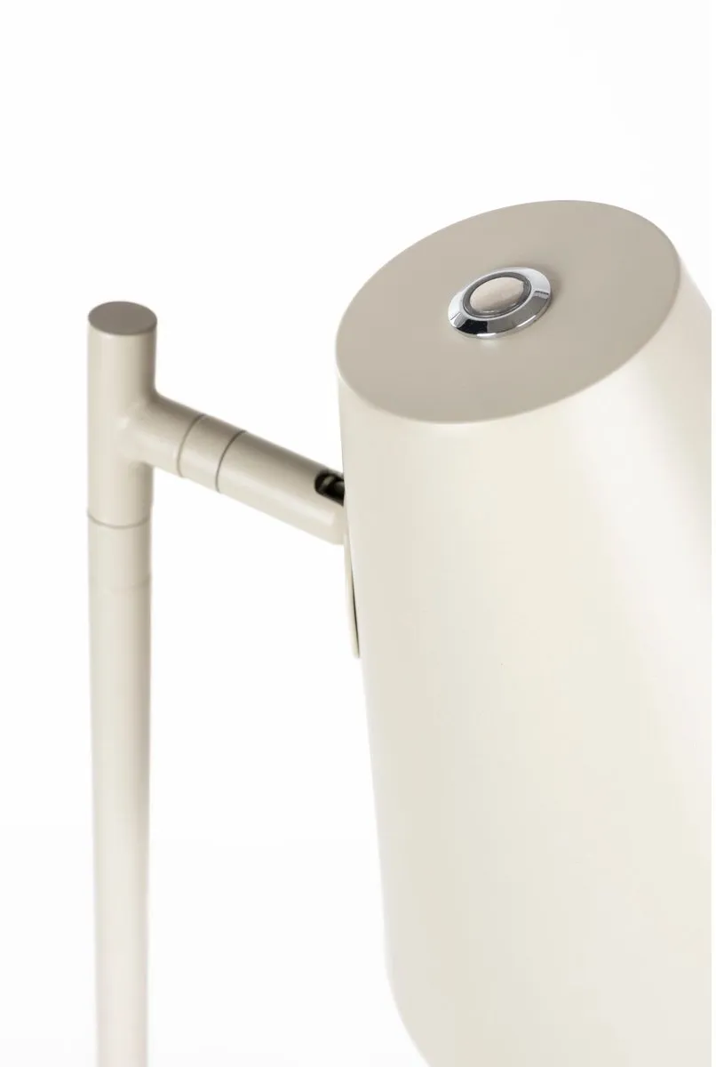 Zuiver Lustor Vloerlamp & Bijzettafel Beige