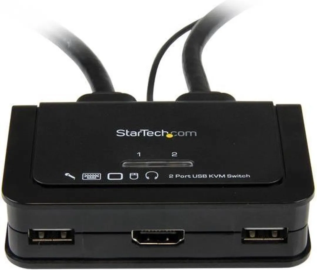 Startech SV211HDUA KVM-switch 2x USB HDMI - 4x USB 2.0 - met audio