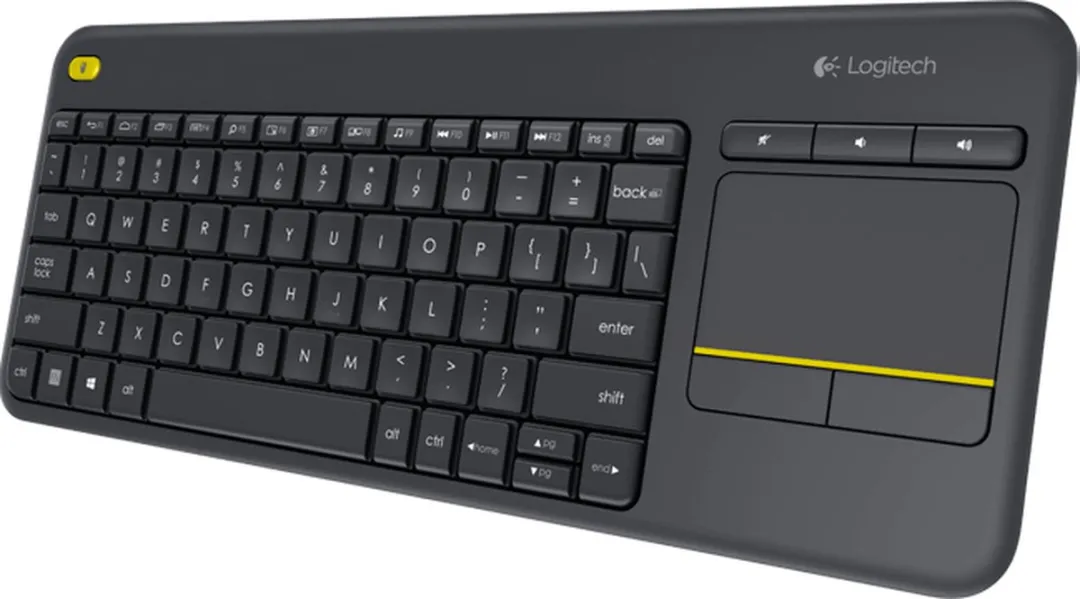 Logitech K400 Plus Draadloos Toetsenbord - Zwart