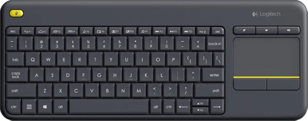 Logitech K400 Plus Draadloos Toetsenbord - Zwart - afbeelding 6 van 6