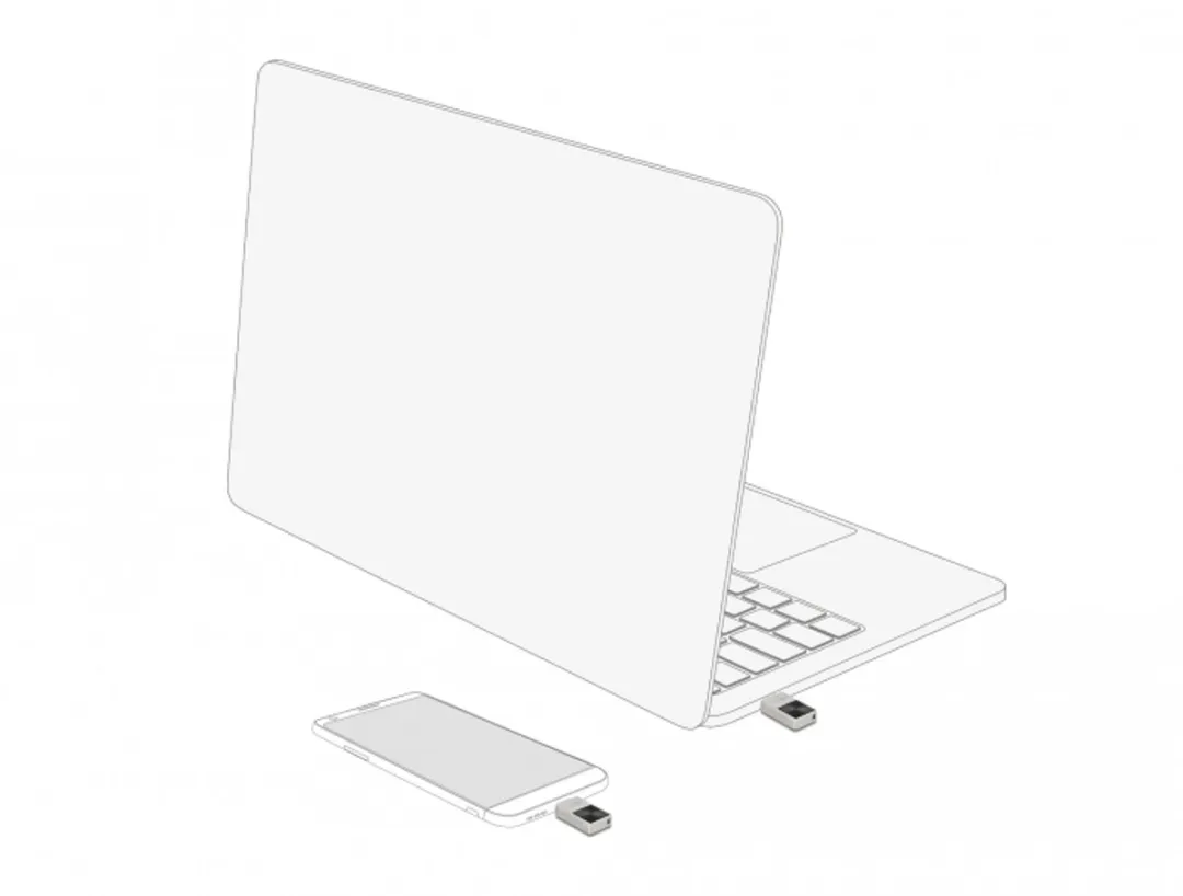 Delock 54083 USB-C Geheugenstick 32GB - Zilver
