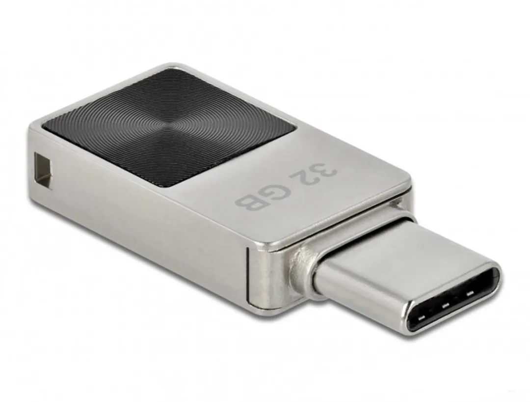 Delock 54083 USB-C Geheugenstick 32GB - Zilver - afbeelding 6 van 6