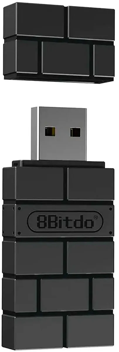 8BitDo USB Wireless Adapter 2 83DC - Zwart