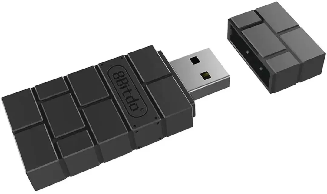 8BitDo USB Wireless Adapter 2 83DC - Zwart