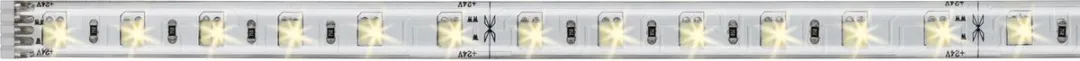Paulmann MaxLED 500 LED-strip 100cm - Instelbaar wit 2700K - Zilver gecoat