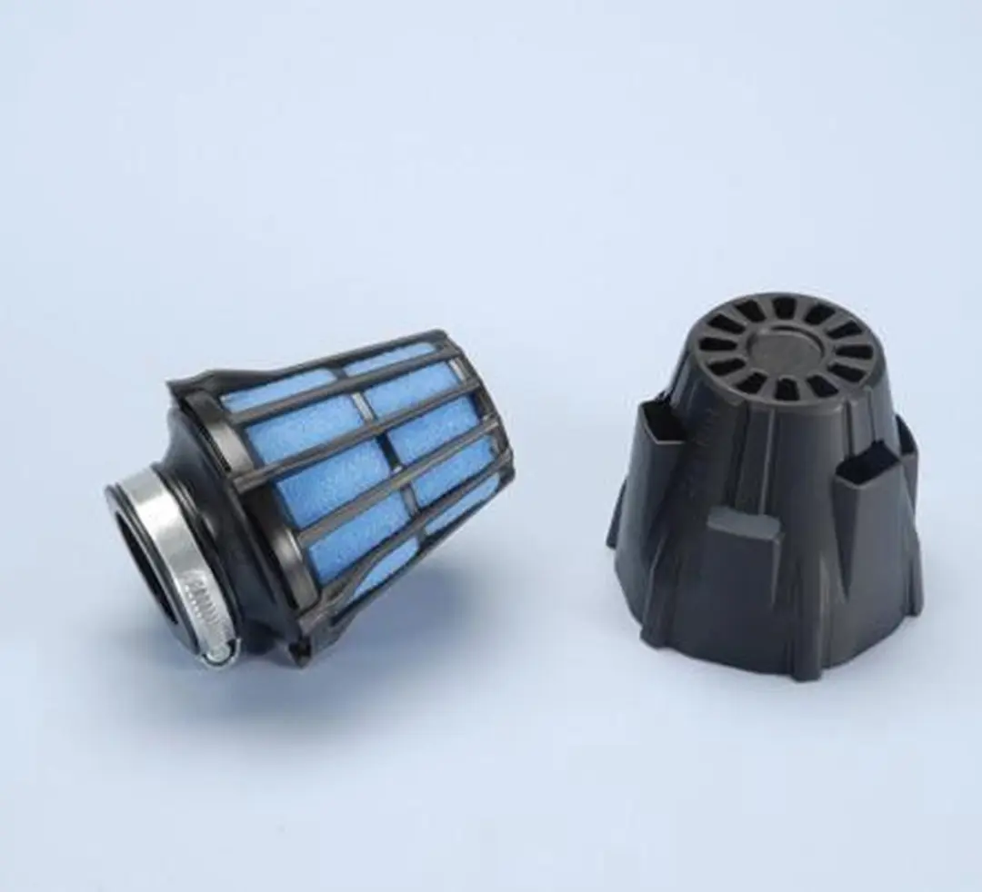 Powerfilter recht 46mm zwart Polini 203.0082