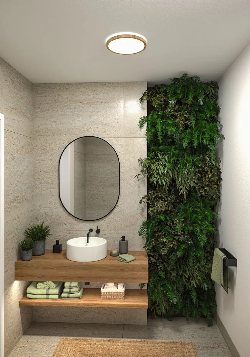 Paulmann Atria Shine LED-paneel 14,8W 2250lm 298mm Houtlook - IP44