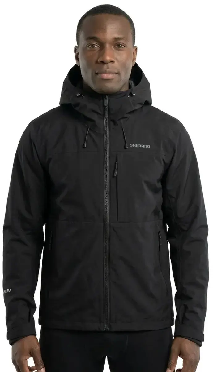 Shimano Gore-Tex Waterdichte Jas - Zwart - XS - afbeelding 2 van 3