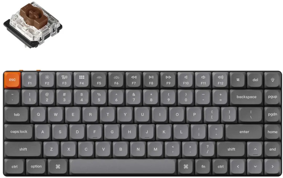 Keychron K3M-H3 Toetsenbord - Grijs