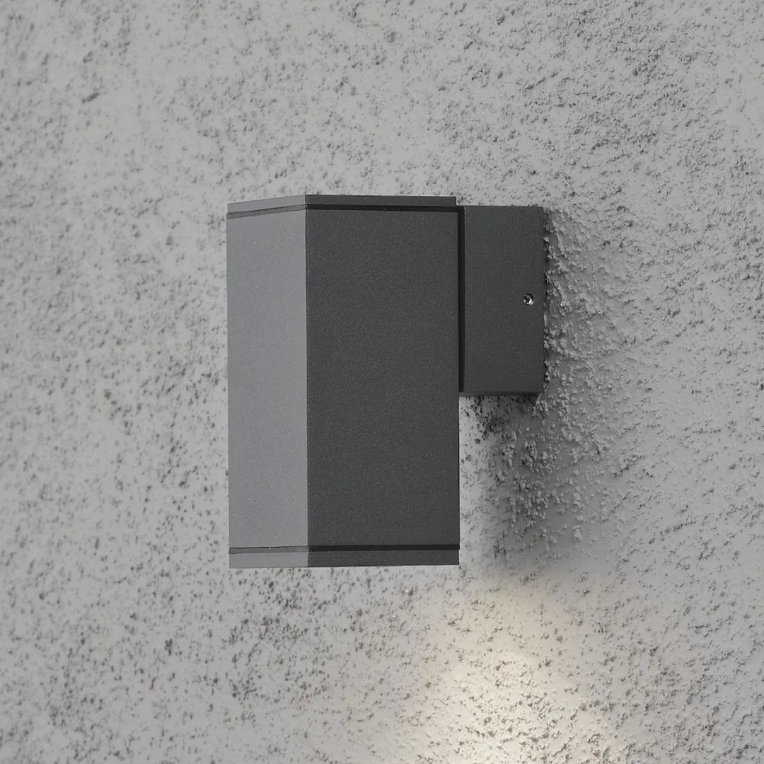 Konstsmide Monza Wandspot Neerwaarts 13.5cm GU10 - Antraciet - afbeelding 6 van 6