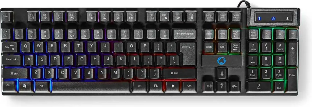 Nedis GCK51110BKUS Gaming Set - US Qwerty - Zwart