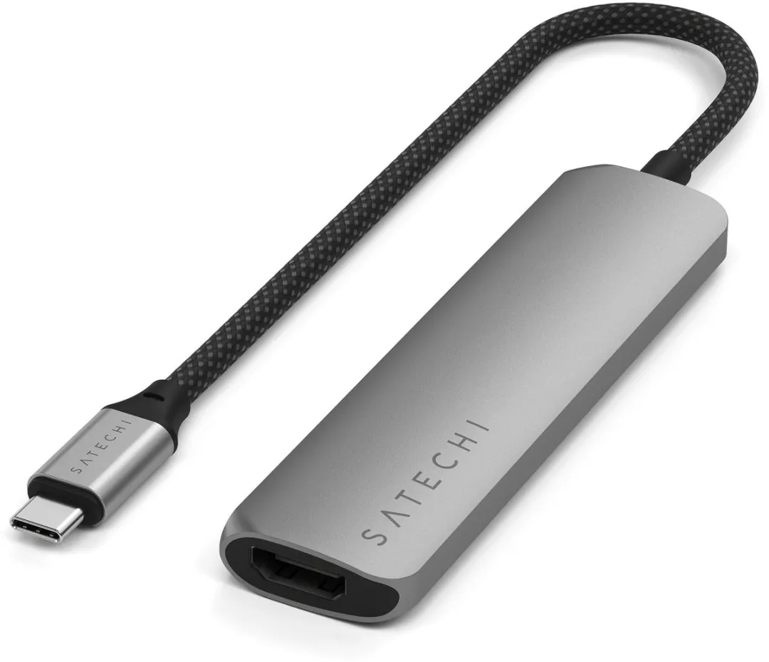 Satechi ST-P4SK USB-C Interface Hub - 1x HDMI 4K - Grijs