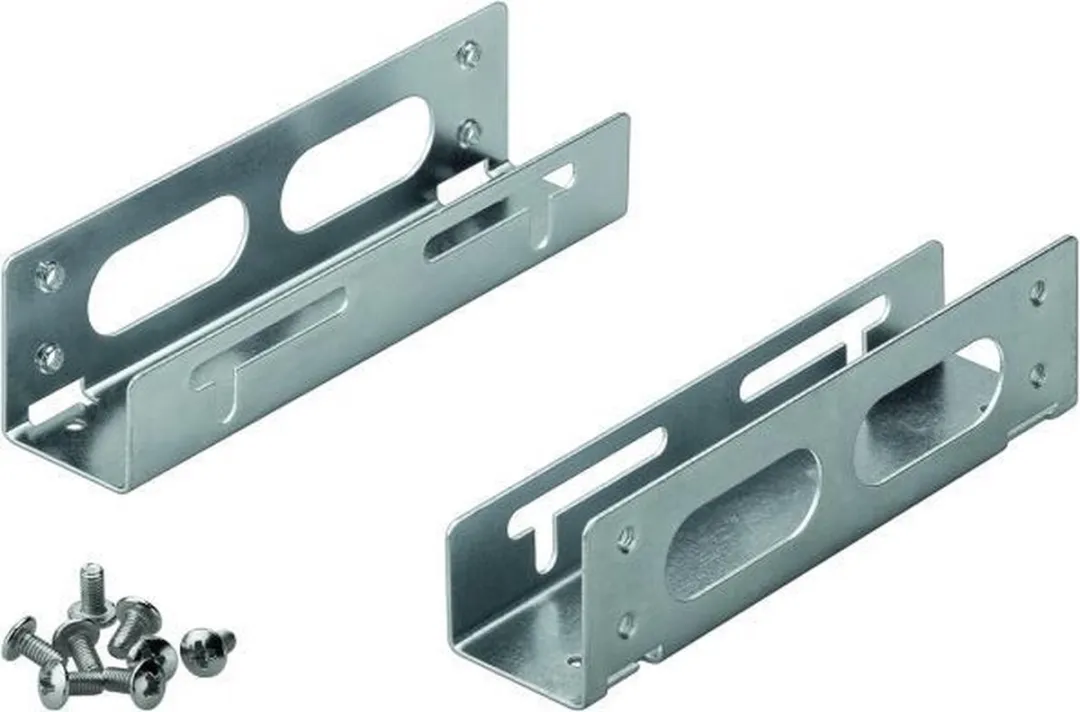 Goobay 95875 HDD/SSD Montageframe 2x 2,5" - Zilver
