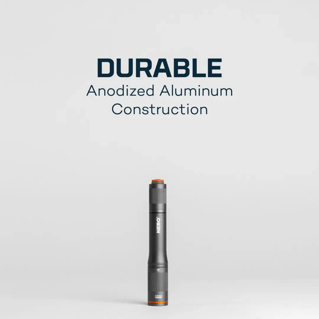 Nebo Columbo 100 Penlight Zaklamp - 100 Lumen - Grijs - afbeelding 3 van 6